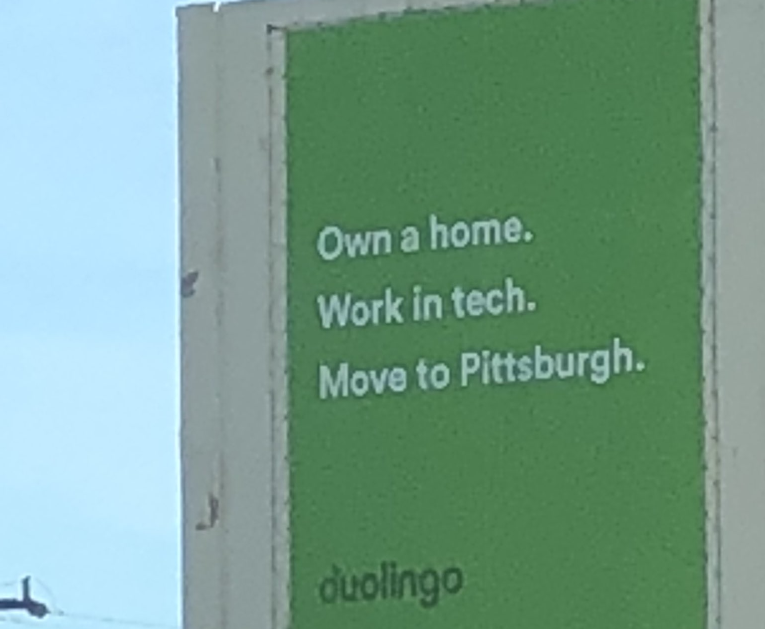 Cheeky hiring ad campaign Duolingo ran in SF